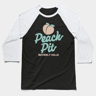 Peach Pit Logo Baseball T-Shirt